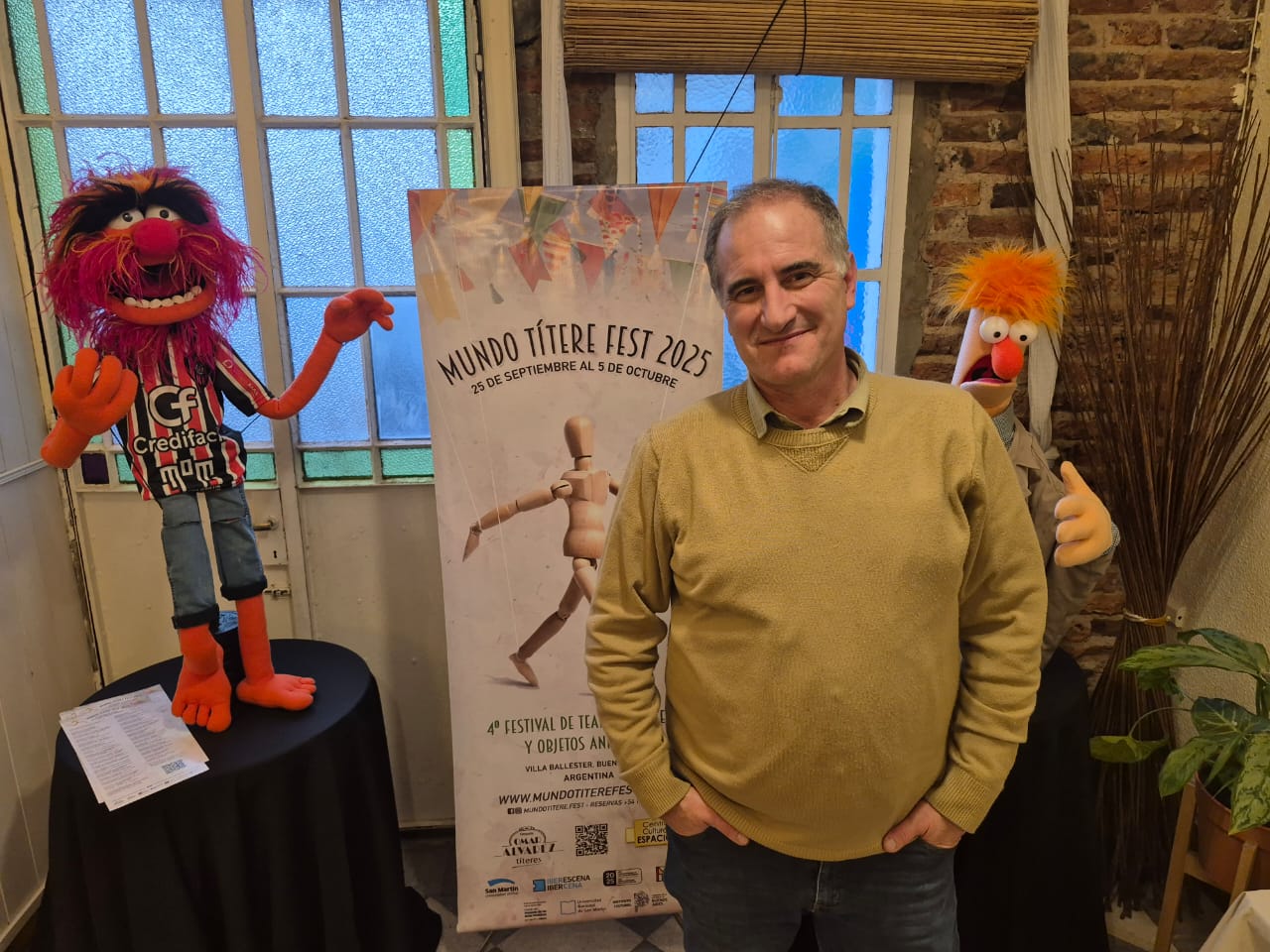 “El Festival de Títeres se hace gracias al apoyo de la comunidad”